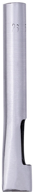LMDZ 타원형 가죽 공예 구멍 펀치 세트 작업용 벨트 시계 밴드 펀치용, 22mm X 5mm, 1개