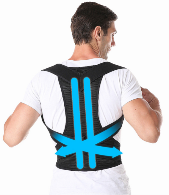 라이프릿 어깨 교정 바른 자세 밴드 남여공용, 1개