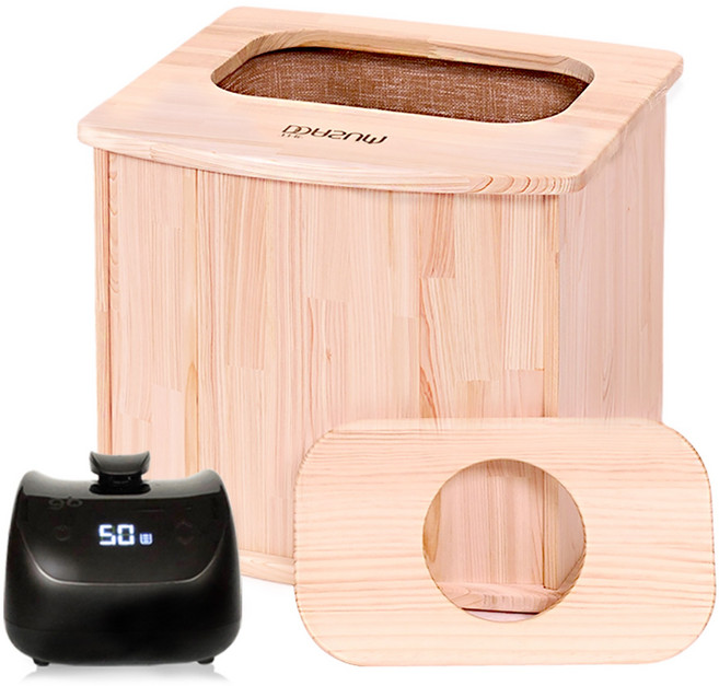 더따슴 국내생산 건식 편백족욕기 SL-M05, 대 SL-M05