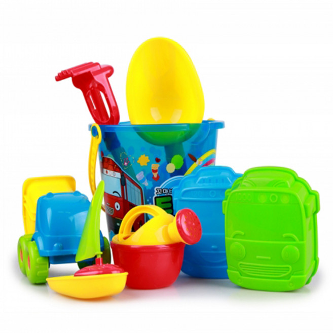 바니랜드 타요 통 모래놀이, 단품, 450g, 1세트