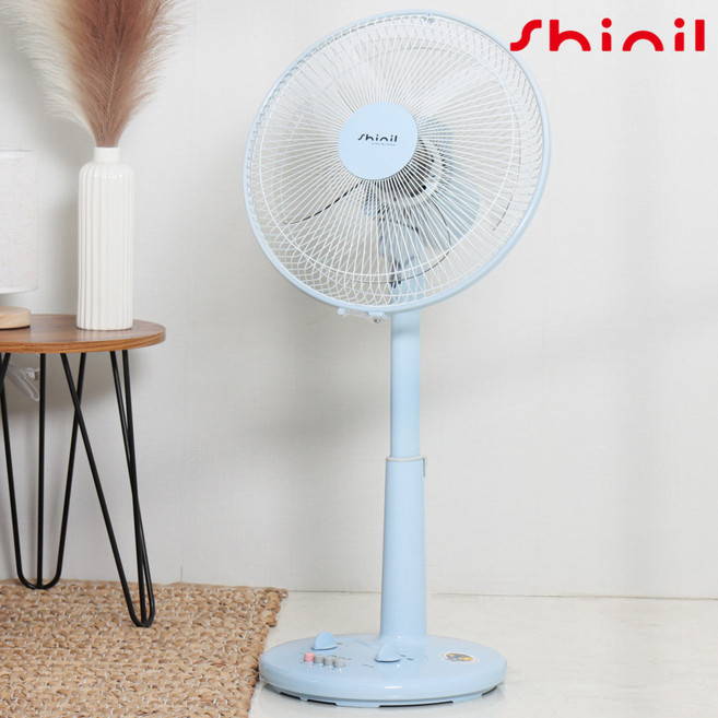 [26년형 국산] 신일 가정용 저소음 스탠드 선풍기, 14인치 - sma