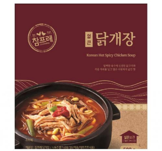 닭개장 참프레, 500g, 1개