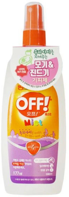 OFF 미스트액 모기기피제, 177ml, 1개 - 쿠팡