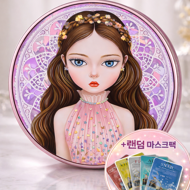 철벽녀 쿠션 시즌17 본품 + 마스크팩 기획세트 촉촉 물광커버 홈쇼핑팩, 1개, 21호 Ver1 본품+마스크팩 1매