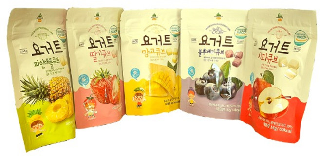 요거트 망고 블루베리 파인애플 딸기 사과 산마을, 블루베리큐브, 1개