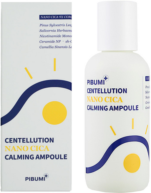 피부미 나노시카 egf 수분 진정 앰플 / 색소침착 속건조 재생앰플, 1개, 80ml