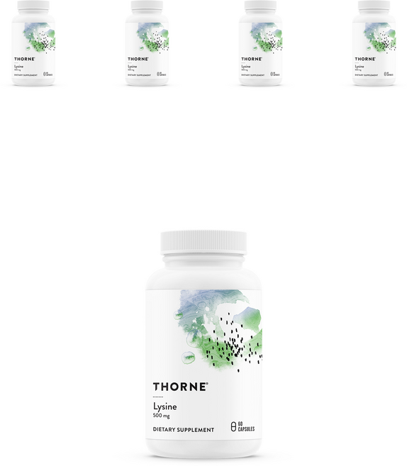 쏜리서치 L 라이신 캡슐, 60정, 5개