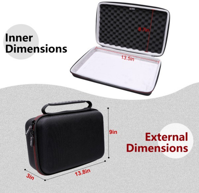 LTGEM EVA 하드 케이스 Akai MPC MIDI 컨트롤러 비트 머신 DJ 펄스 200 Machine Mikro