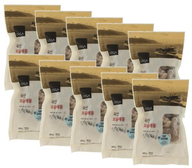 올가 국산 모둠해물, 10개