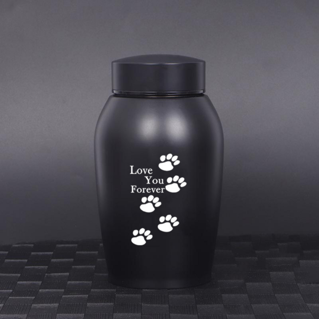 반려동물 유골함 금속 밀봉 방습 보관함, 1개