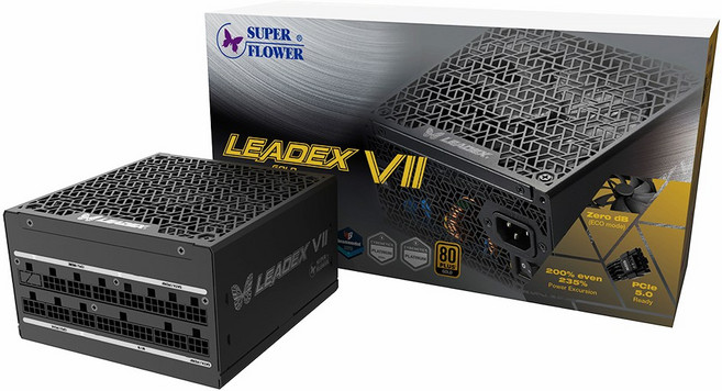 SuperFlower SF-850F14XG LEADEX VII GOLD ATX 3.1 (PCIE5) 파워서플라이