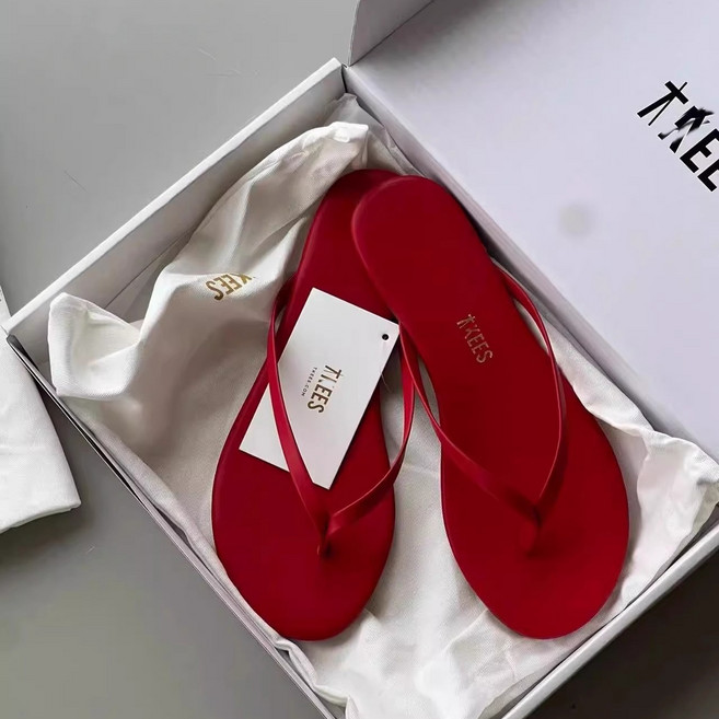 투니스 여성 심플 플랫 쪼리 슬리퍼