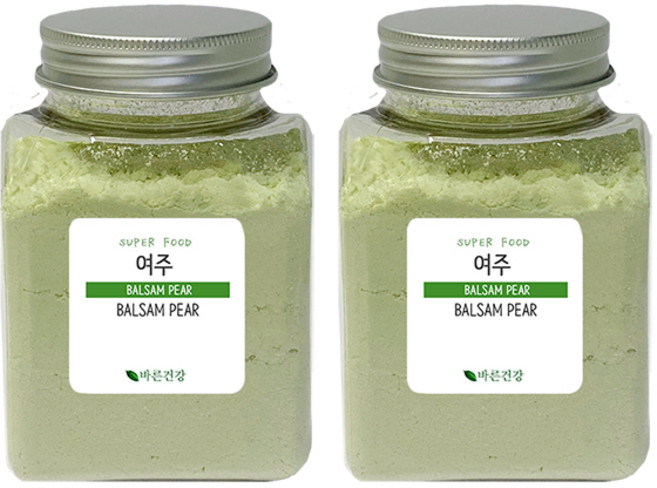 믿고 먹는 국산 여주 100% 여주가루 안심하고 먹는 국내산 여주분말, 100g, 2개