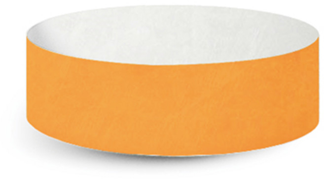 입장권팔찌 입장팔찌, 네온오렌지, 1세트