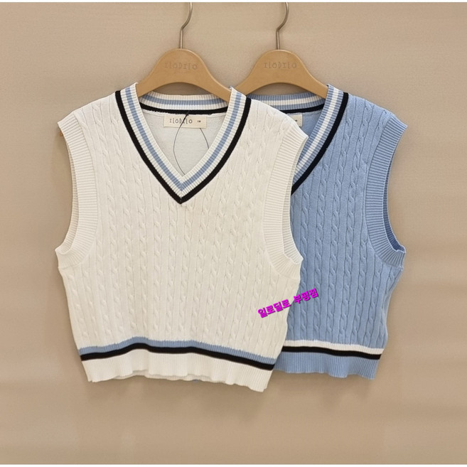 일로딜로 부평점 깔끔하고 단정하면서도 편안하게 입기 좋은 데일리 스쿨룩 포인트 주기 좋은 아동 니트 조끼