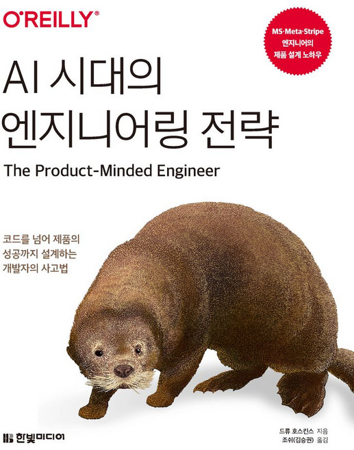 AI 시대의 엔지니어링 전략:코드를 넘어 제품의 성공까지 설계하는 개발자의 사고법, 한빛미디어, 드류 호스킨스