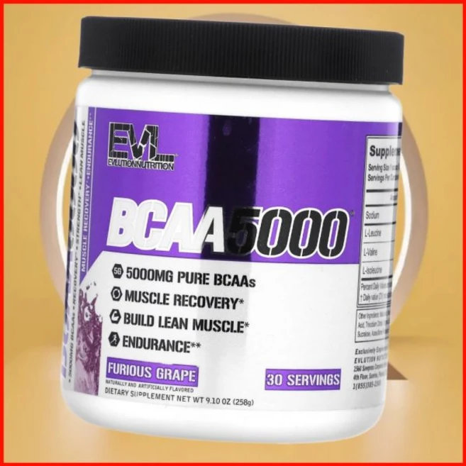 EV루션 뉴트리션BCAA5000 퓨리어스 그레이프 258g 미국내수 뉴트리션이블루션 뉴트리션, EV루션 뉴트리션BCAA5000 퓨리어스 그레이프 25, 1개 - 쿠팡