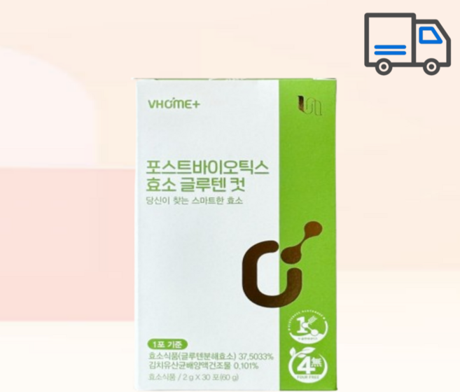 VHOME+ 비.타.민.하.우.스 프.리&포.스.바.이.오.틱.스 30포, 1개