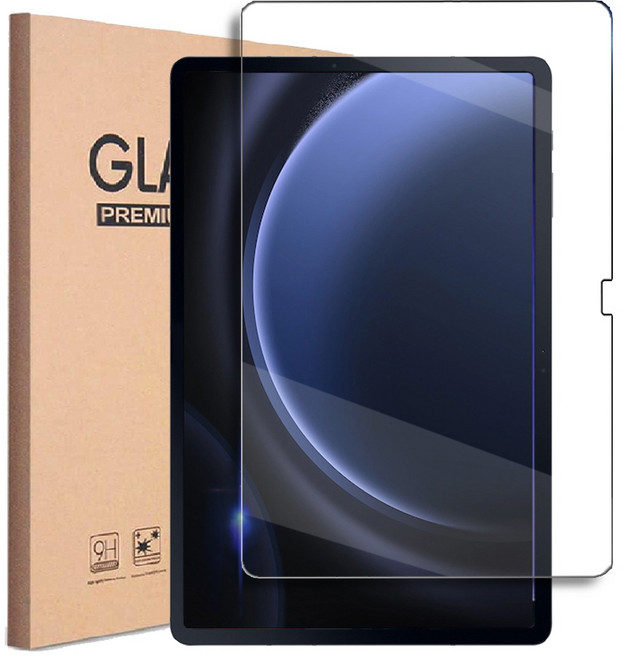 갤럭시탭S9 FE 플러스 호환 방탄 강화유리 액정보호필름 SM-X610 X610N X616 X616N S9 FE+ 케이스나라, 1개