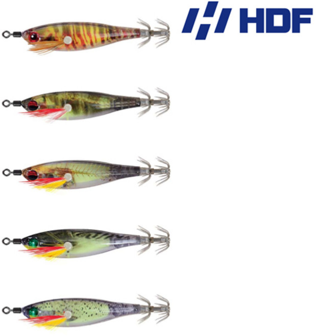 HDF 해동 3D 전사 에기 7cm FE-2045 쭈꾸미 갑오징어 문어 에기, 9 전갱이(AJ)-내부 실버 판, 1개