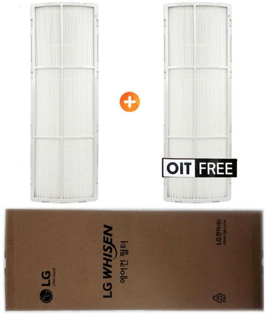 LG정품 휘센 FQ25S7CWAN 사용 크라운 에어컨 초미세먼지필터 (2EA) (HJ솔B 증정), FQ25S7CWAN 필터 (2EA), 1개