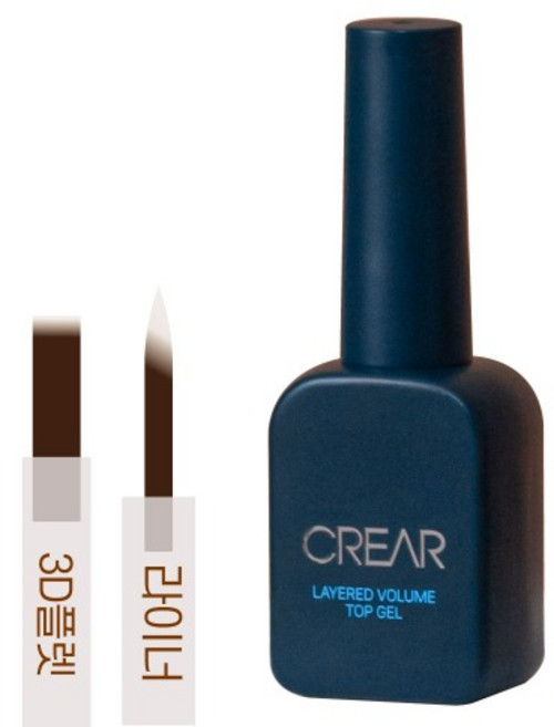 뷰젤 크레아 레이어드 볼륨 탑젤 10ml, 1개, 3D 솔대