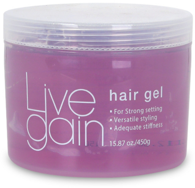 새한 리브겐 헤어 강력 하드 스타일링 통 젤, 450ml, 1개