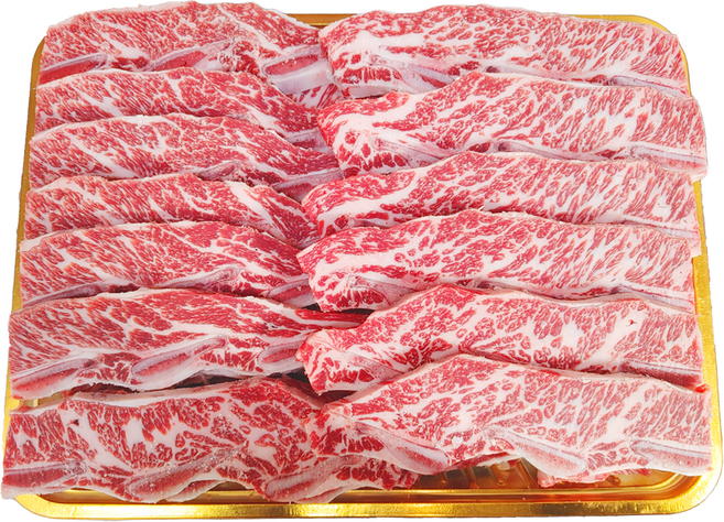 쇠고기집 프리미엄 청정우 호주산 6 7 8 꽃갈비 LA갈비 지방제거, 1개, 3kg