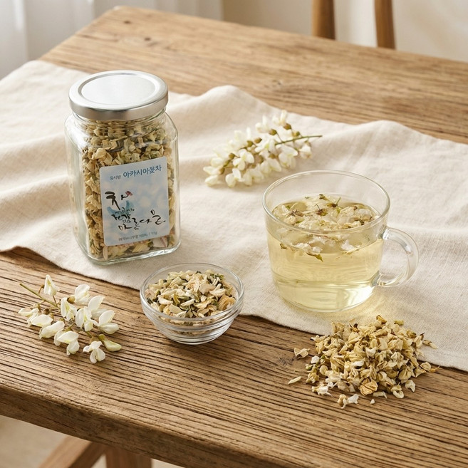 몸사랑농원 유기농 아카시아꽃차( 국산100% ), 10g, 1개, 1개