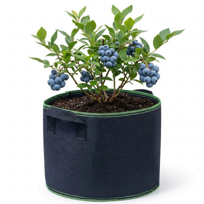 osshop 블루베리 묘목 부직포 화분 38리터 40cm - 30cm, 10개, 부직포화분