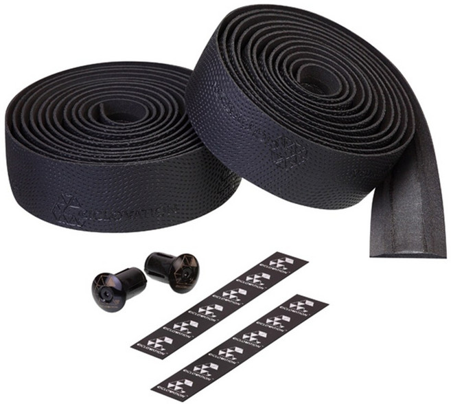 시클로베이션 어드벤스드 자전거 바테잎 로드 드롭바 픽시 레더터치 블랙, 1개