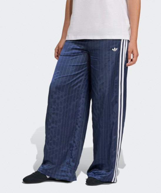 [국내 매장품] 아디다스 ADIDAS 핀스트라이프 새틴 와이드 팬츠 - 나이트인디고 KD2296 139961