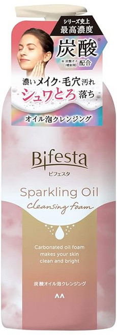 Bifesta 비페스타 슈와 토로 오일 거품 클렌징 탄산 농밀한 거품 클렌징 모공 관리 130g, 1개, 1g