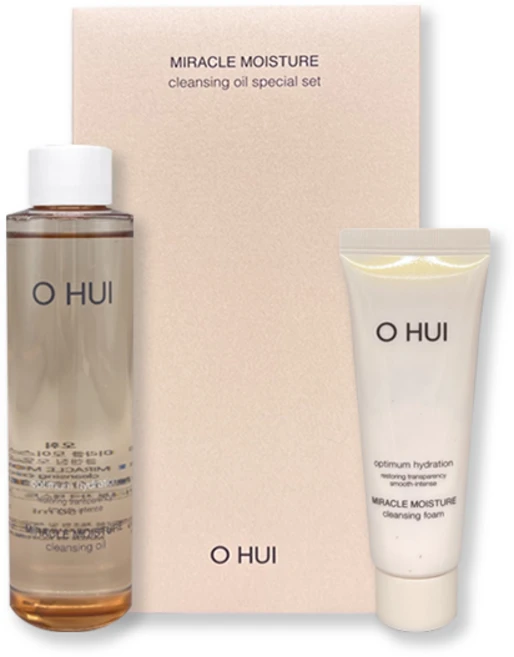 오휘 미라클 모이스처 클렌징 오일 세트, 1개, 150ml - 쿠팡