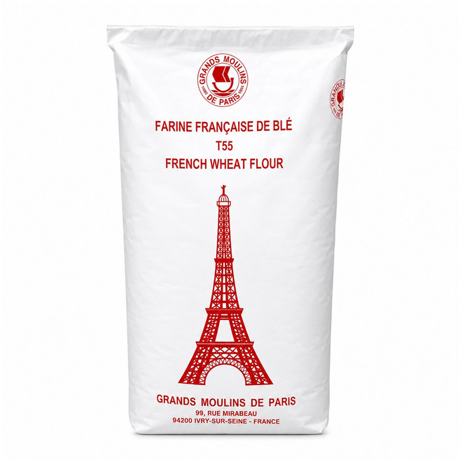 GrandMoulinsdeParis 프랑스 밀가루 T55, 25kg, 1개