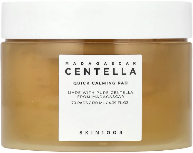 SKIN1004 마다가스카르 센텔라 퀵 카밍 패드 70매 SKIN1004 (스킨1004), SKIN1004, 마다가스카르 센텔라 퀵 카밍 패드,, 1개 - 쿠팡