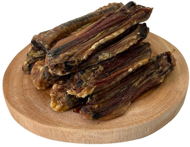 견스토랑 강아지 애견 오리날개 목뼈 도가니 소간 소허파 돼지귀 7종 수제간식 500g, [국내산]오리날개, 1개