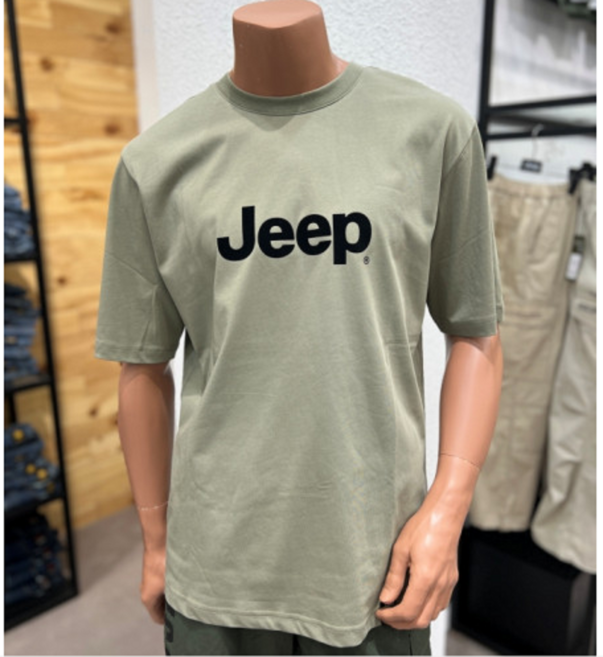 지프 [NC불광점] *신상 50% * 남여공용 JEEP 빅로그 오버핏 나침판 로그 반팔티셔츠!!(JP8TSU101)