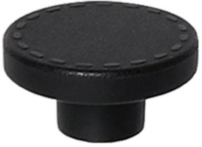 [리빙랩]교체용 유리뚜껑 꼭지 모음 / 냄비뚜껑 손잡이 노브 후라이팬 부품, 1개, 스티치(가죽) 꼭지