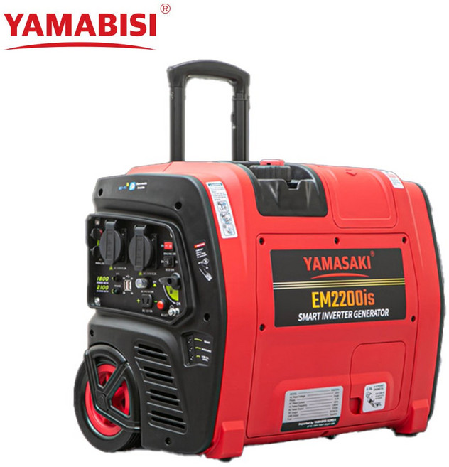 야마비시 레저 캠핑용 저소음 소형 인버터 발전기 2k EM2200is