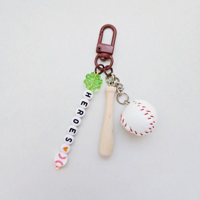 심플 야구키링 야구굿즈, 1개, 키움히어로즈