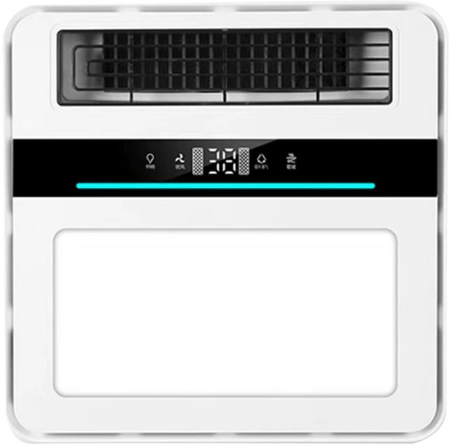 東日家電 美規FCC認證110V暖風浴霸LED照明排氣扇一體機 浴室取暖、LED照明、排氣三合一 安全認證 台灣適用電壓 A三色照明 遙控開關, A三色照明/遙控開關