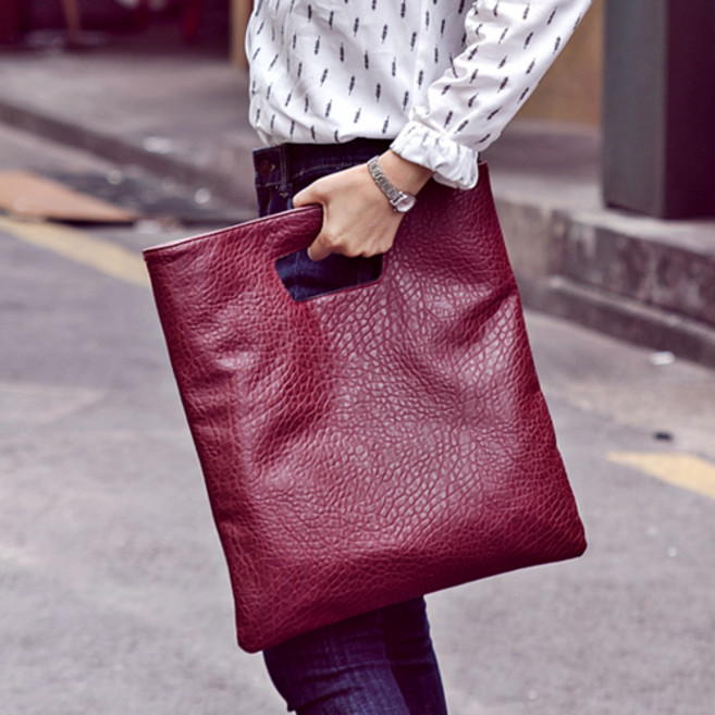 미쓰백 네모 클러치 남여공용 크로스백 데일리 여성 가방