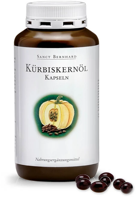 독일 쌍트베른하르트 호박씨 오일 캡슐 독일직배송, 1개, 400정 - 쿠팡