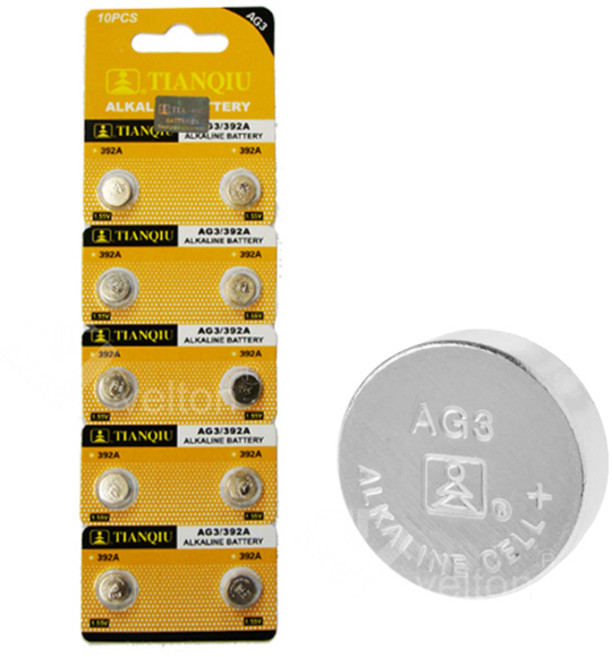 TIANQIU LR41 버튼셀 1알 LR41H AG3 LR736 392A 호환가능, 1개, 1개입