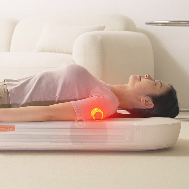 셀리온 M1 온열 등허리 안마 마사지기, 셀리온 안마베드(전용쿠션 증정)