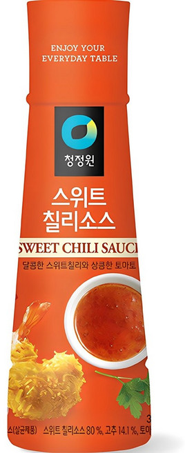 대상 청정원 스위트칠리소스 365g, 60개