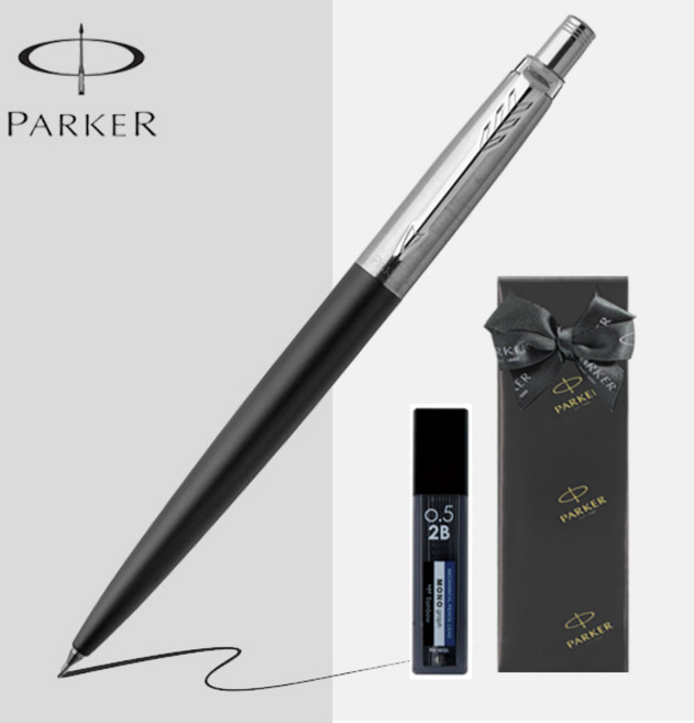 파카 샤프 조터 스텐레스 재질 [무료선물포장], 본드 스트리트 블랙 CT, 0.5mm