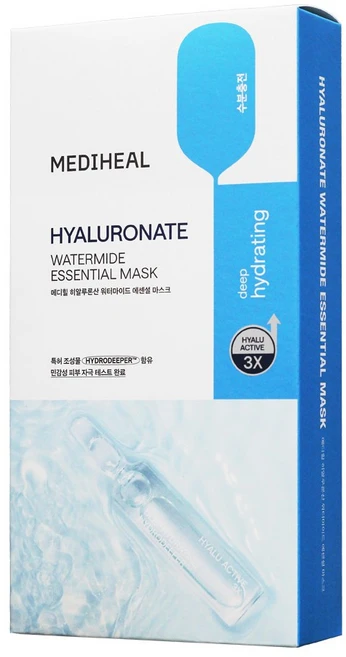 메디힐 히알루론산 워터마이드 에센셜 마스크팩, 10개입, 1개 - 쿠팡