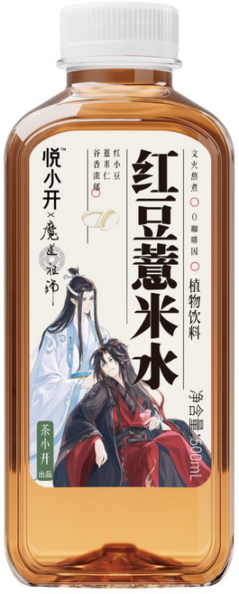 차샤오카이 팥율무차, 15개, 1개입, 500ml